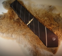 Puma Tie with 222 Year Anniversary Tie Clasp